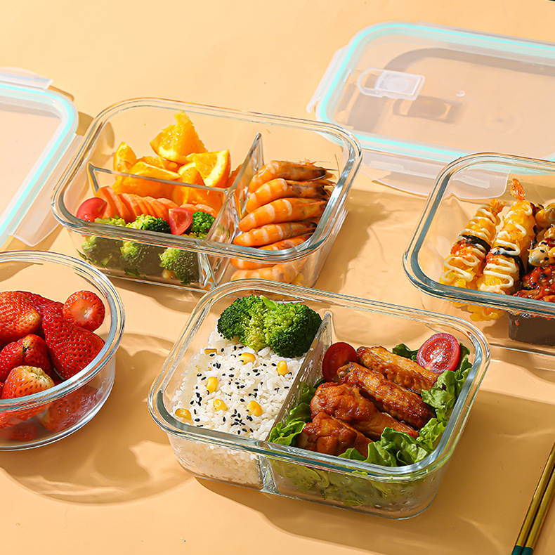 Bento Box - Recipiente de Vidrio para Conservar Alimentos,