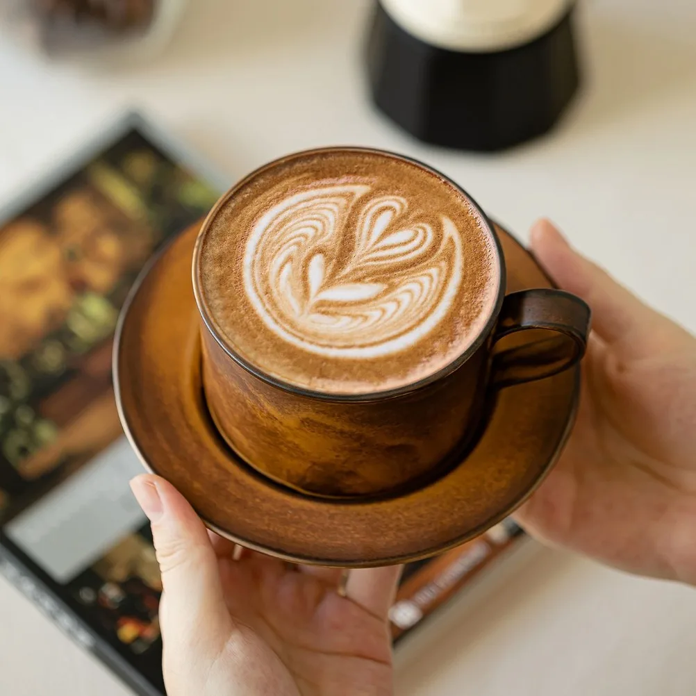 Juego de taza y plato de café  - Japanese Pottery reseña y precio