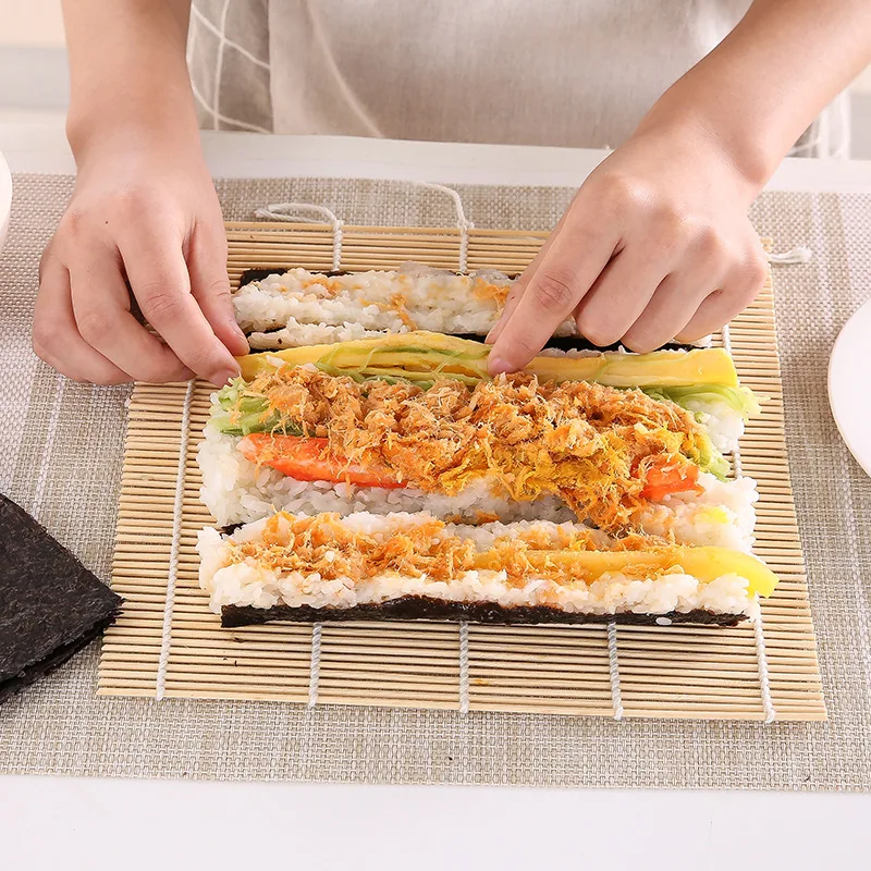 Estera rodante de bambú para S - Sushi Making Kit reseña y precio