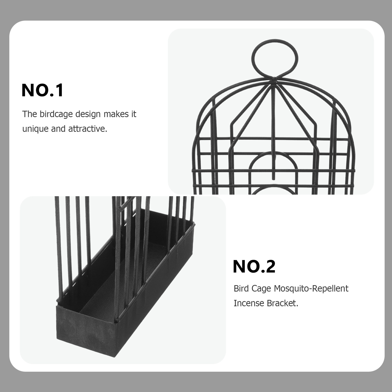 Soporte decorativo de hierro n - Incense Holder reseña y precio