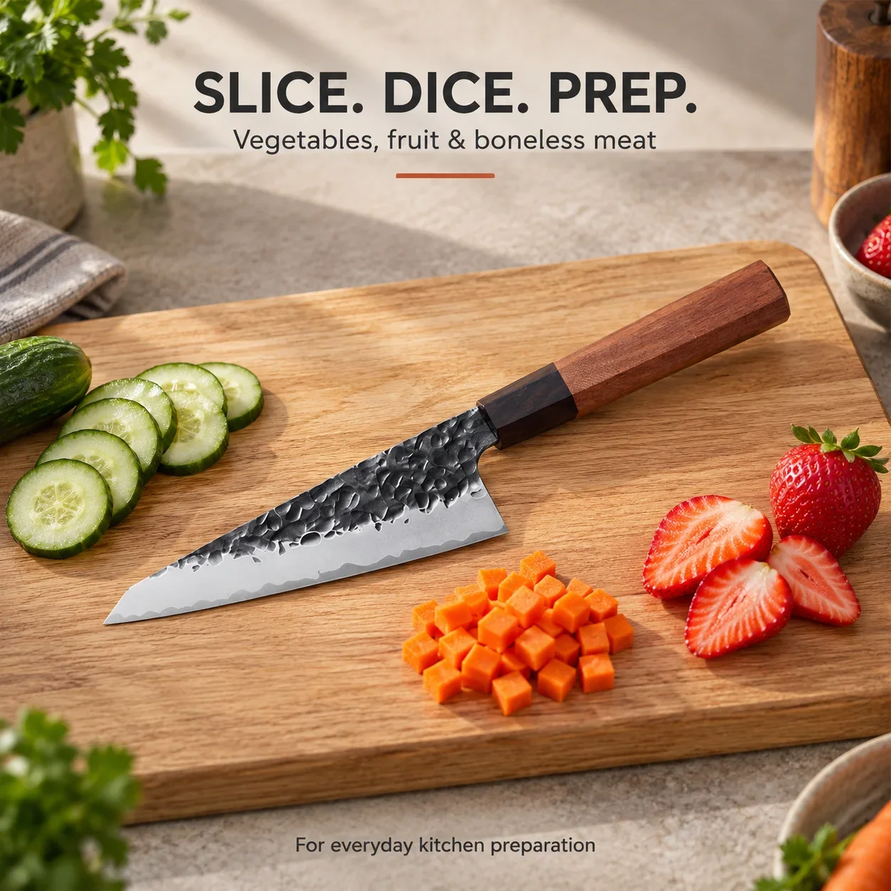 Cuchillos de chef japoneses Bu - Japanese Knife reseña y precio