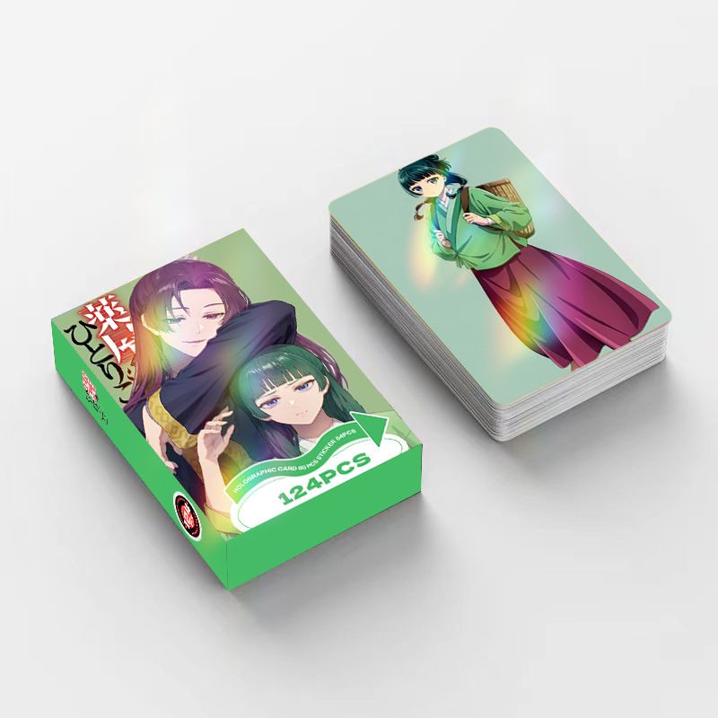 124PCS Nuevas Tarjetas de Foto - Japanese Fan reseña y precio