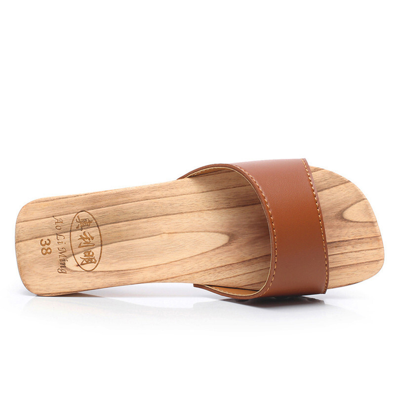 Zapatillas de madera para muje - Geta Wooden Sandal reseña y precio