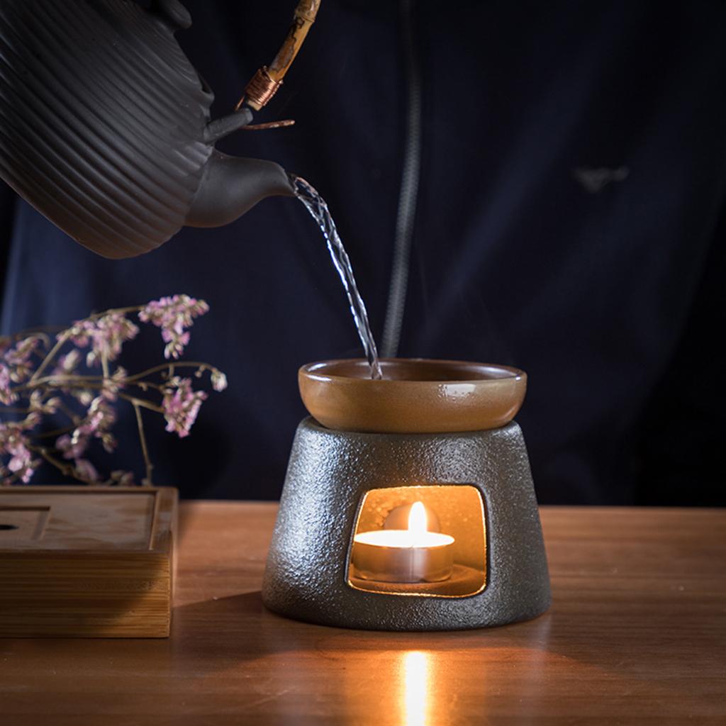 Calentador de té con soporte p - Japanese Tea reseña y precio